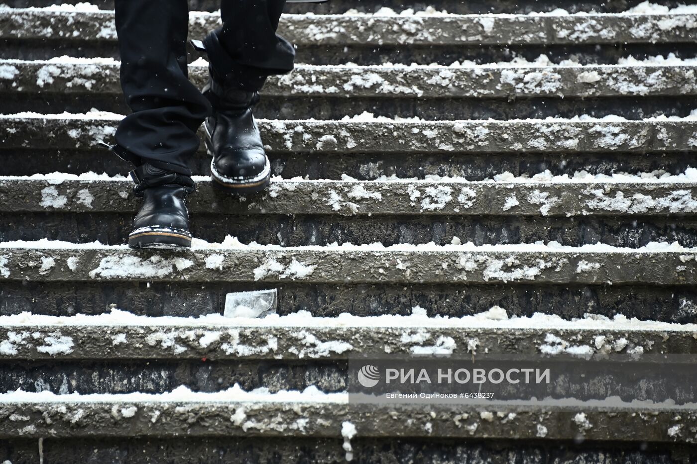 Снегопад в Москве