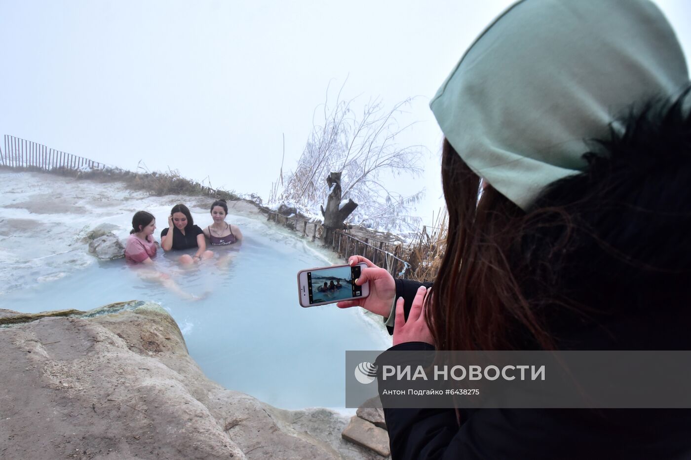 Горячие сероводородные источники в Пятигорске