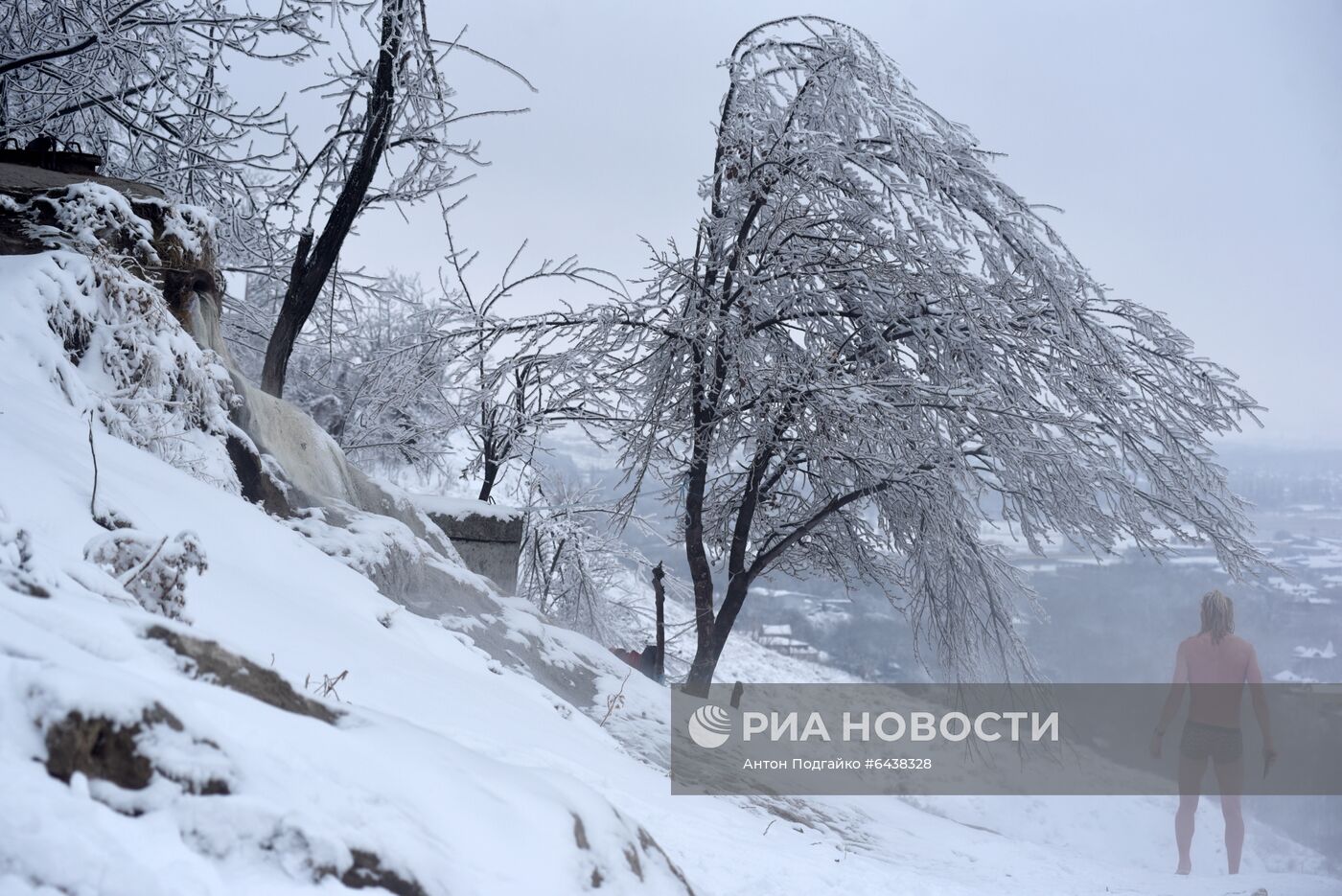 Горячие сероводородные источники в Пятигорске