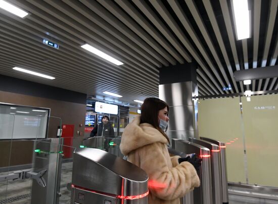 Открытие после реконструкции станции МЦД-1 "Баковка"