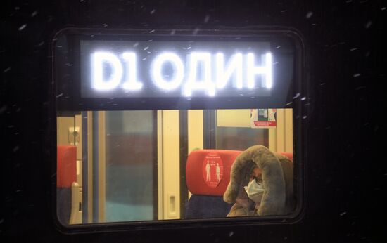 Открытие после реконструкции станции МЦД-1 "Баковка"