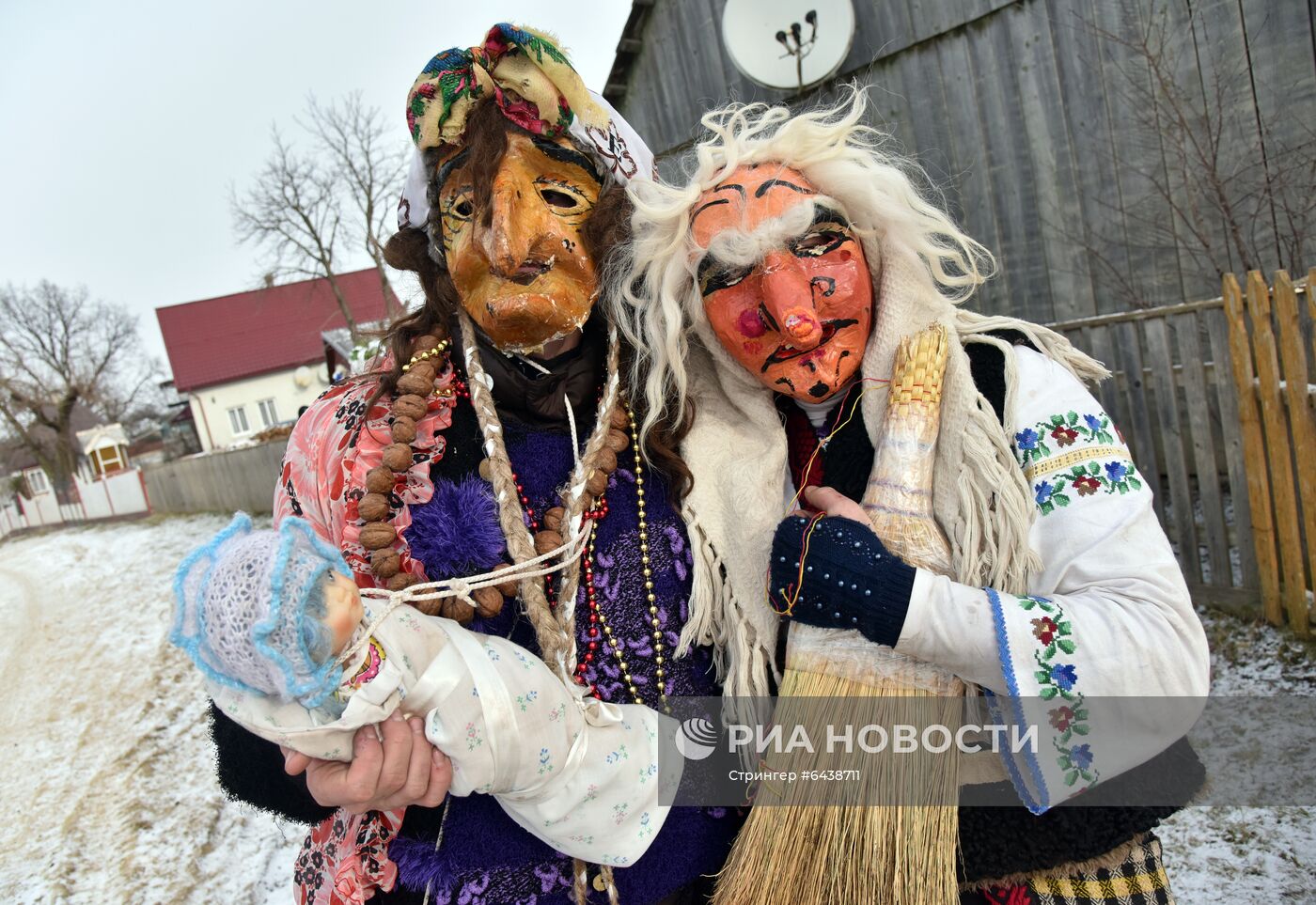 Празднование Маланки на Украине