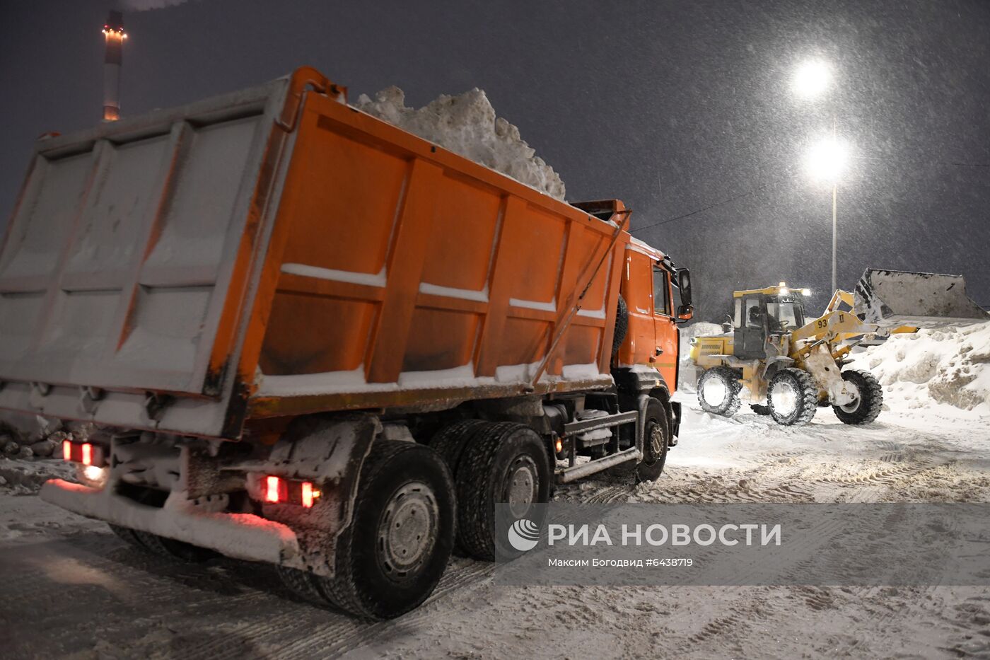 Уборка снега в Казани