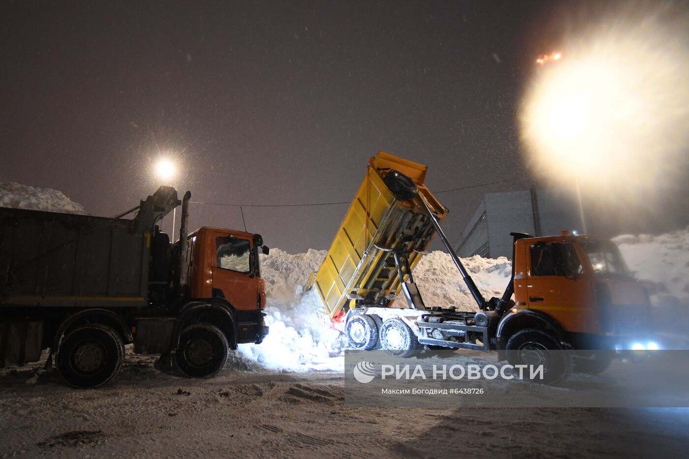 Уборка снега в Казани