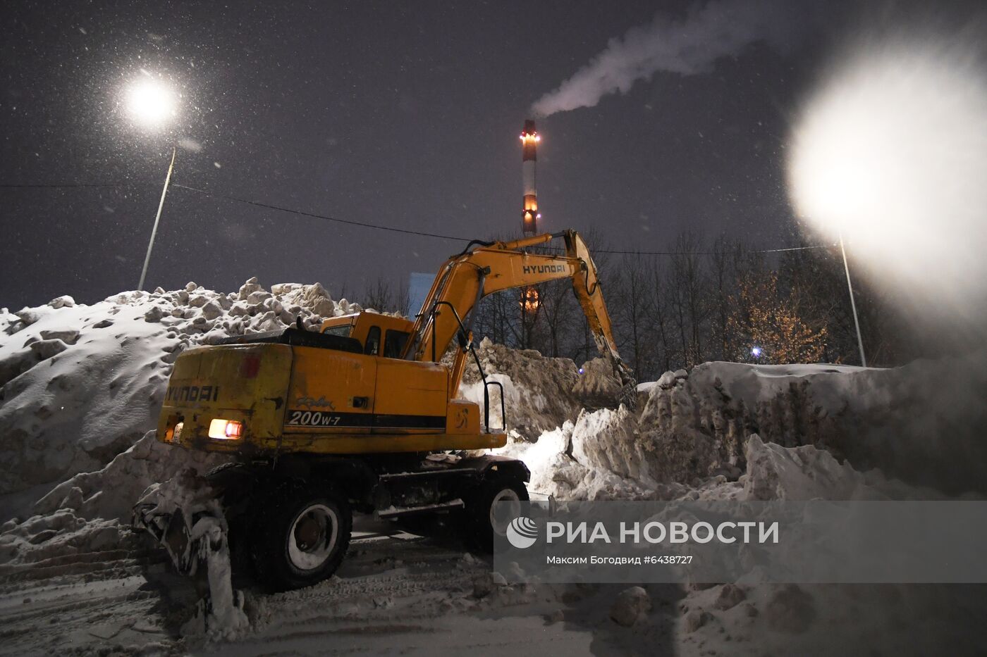 Уборка снега в Казани