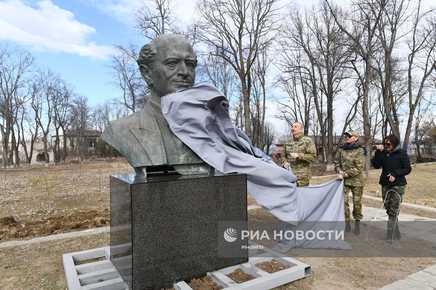 Президент Азербайджана И. Алиев посетил г. Шуша