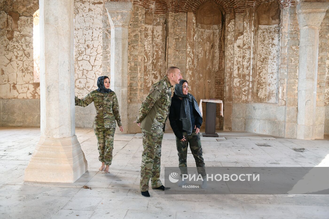 Президент Азербайджана И. Алиев посетил г. Шуша