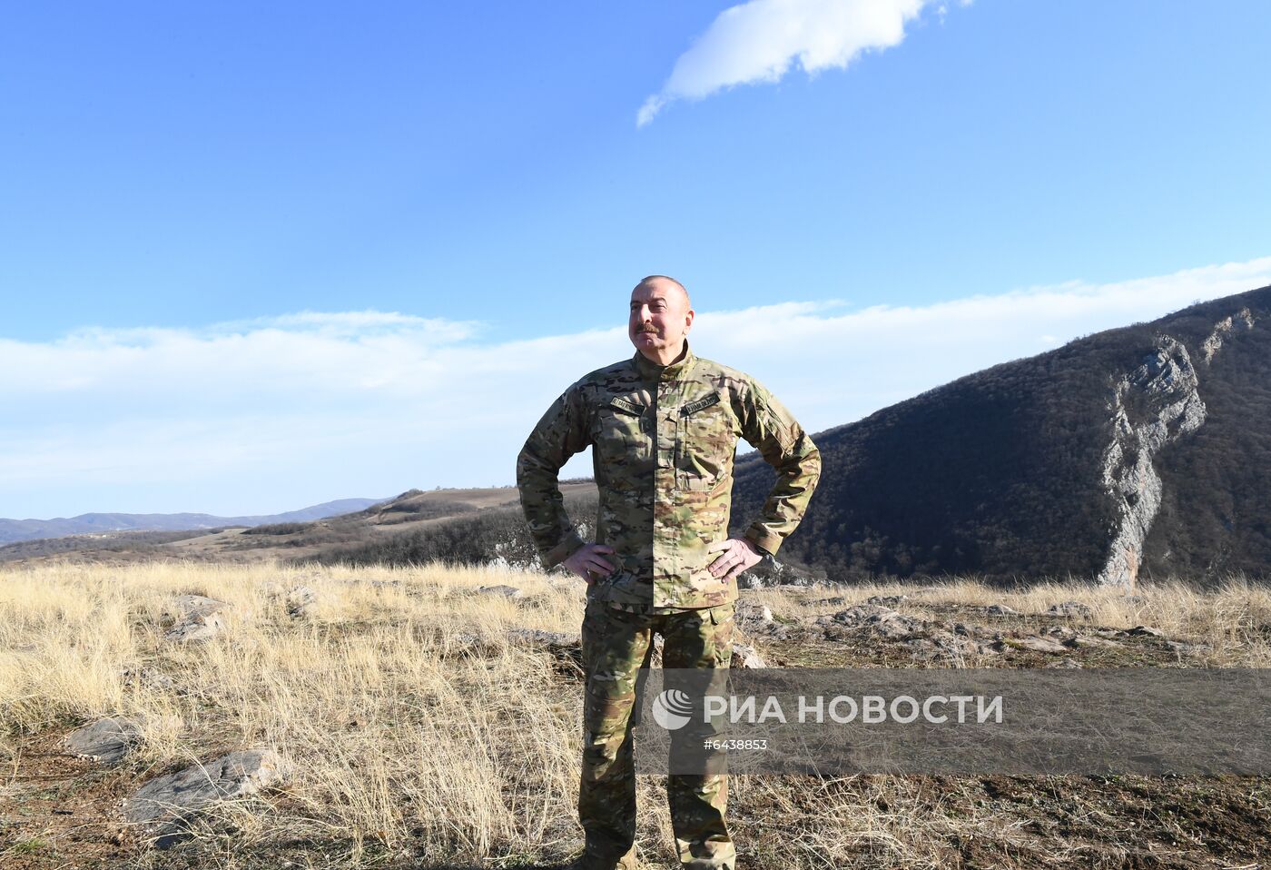 Президент Азербайджана И. Алиев посетил г. Шуша