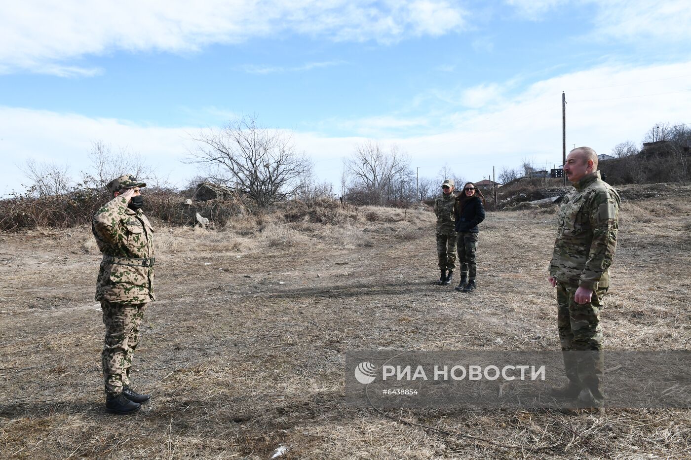 Президент Азербайджана И. Алиев посетил г. Шуша