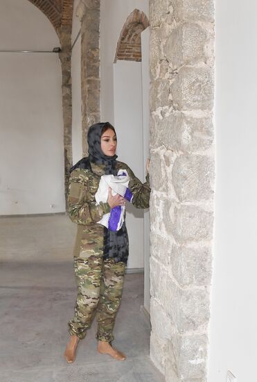 Президент Азербайджана И. Алиев посетил г. Шуша