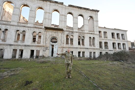 Президент Азербайджана И. Алиев посетил г. Шуша