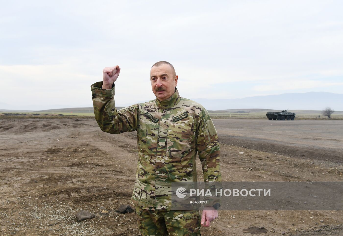 Президент Азербайджана И. Алиев посетил г. Шуша