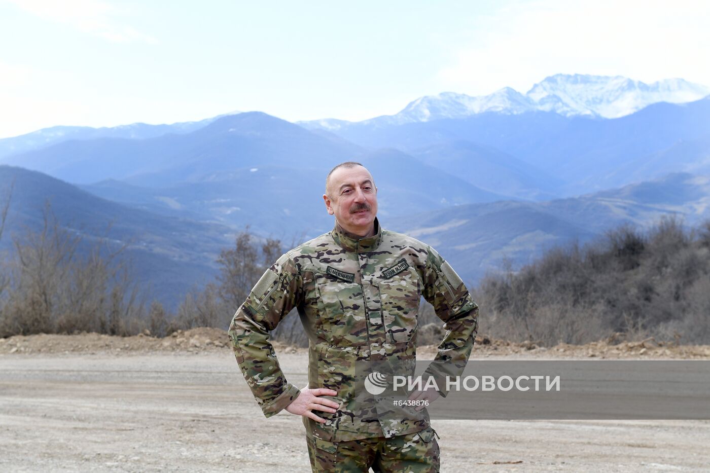 Президент Азербайджана И. Алиев посетил г. Шуша