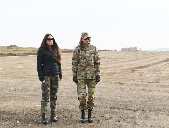 Президент Азербайджана И. Алиев посетил г. Шуша