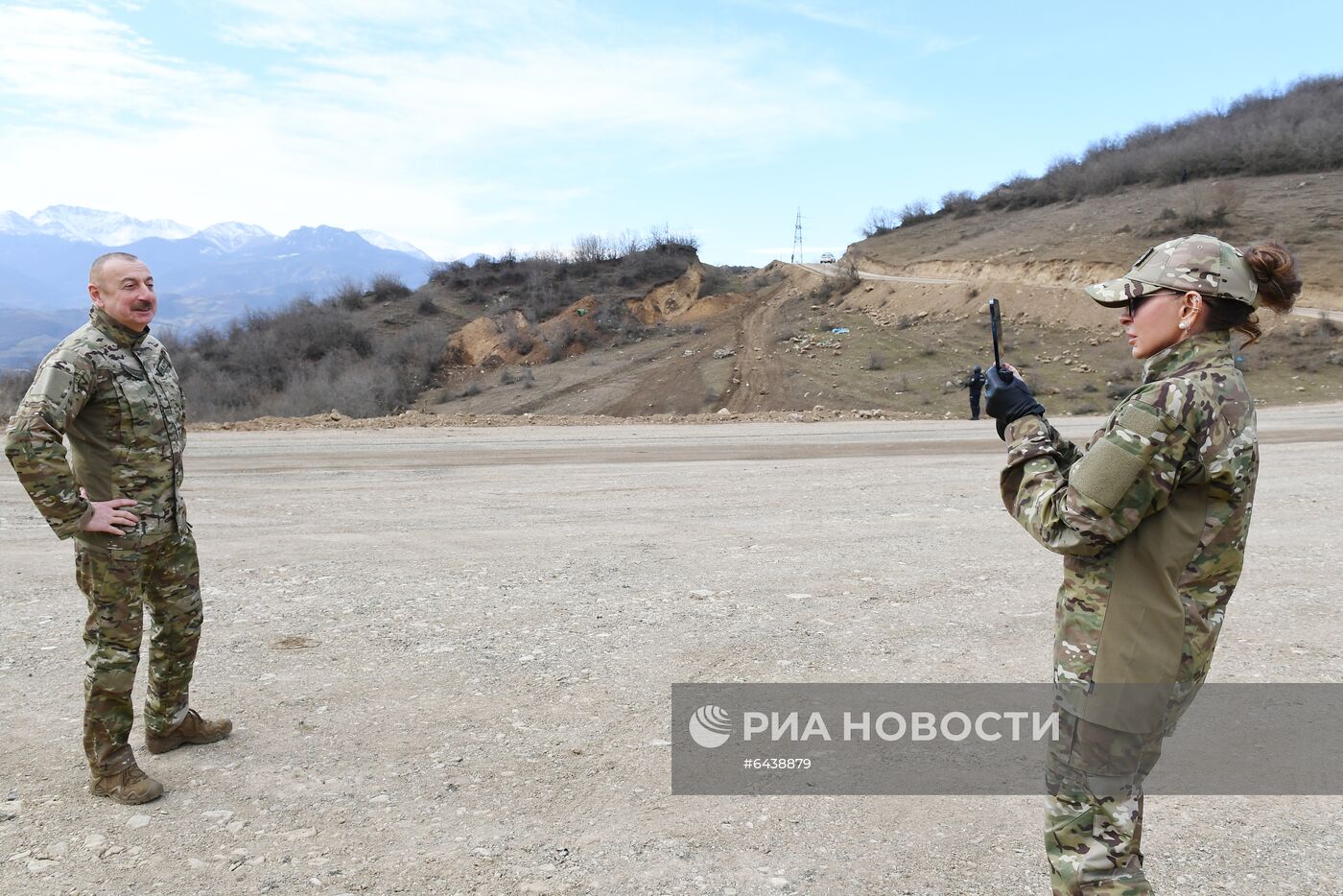 Президент Азербайджана И. Алиев посетил г. Шуша