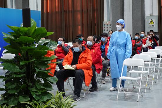 Вакцинация от коронавируса в Пекине