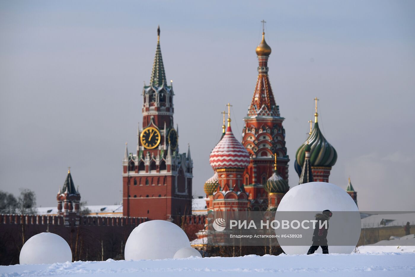 Зима в Москве
