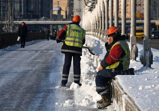 Зима в Москве