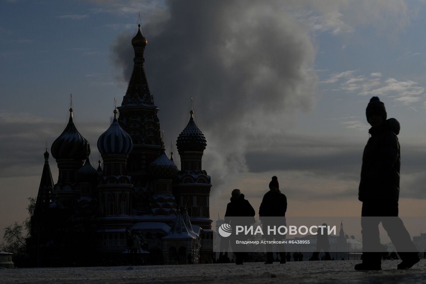 Зима в Москве