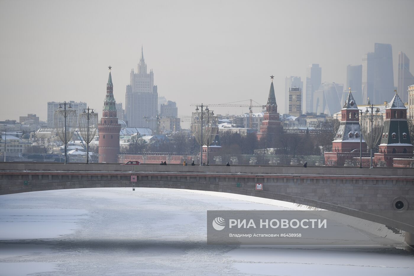 Зима в Москве