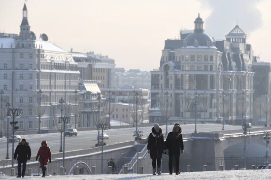 Зима в Москве