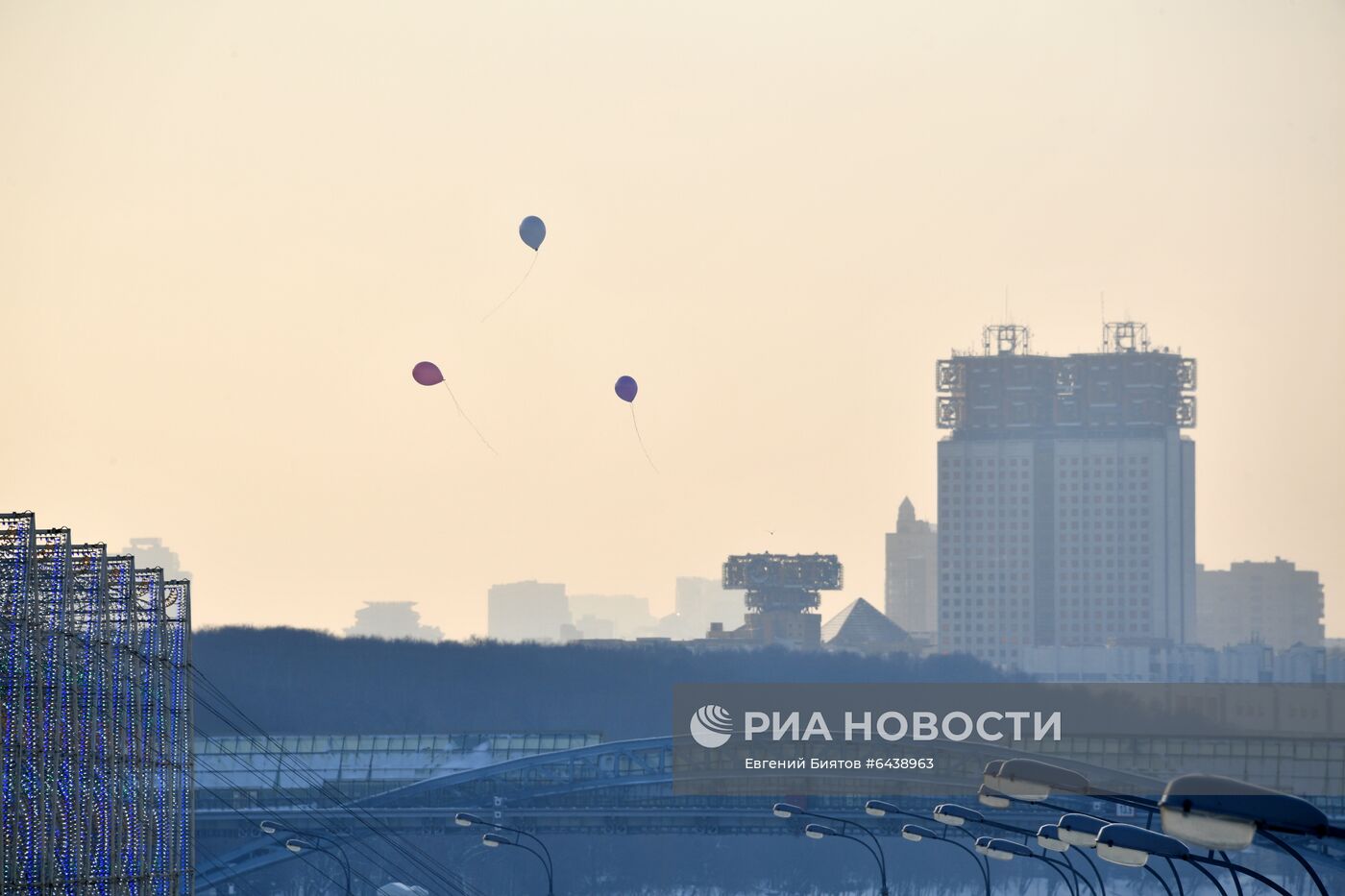 Зима в Москве