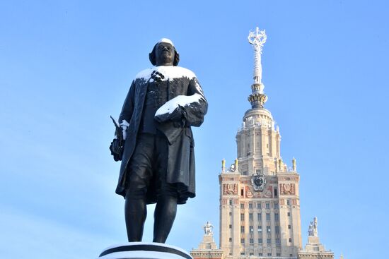Зима в Москве