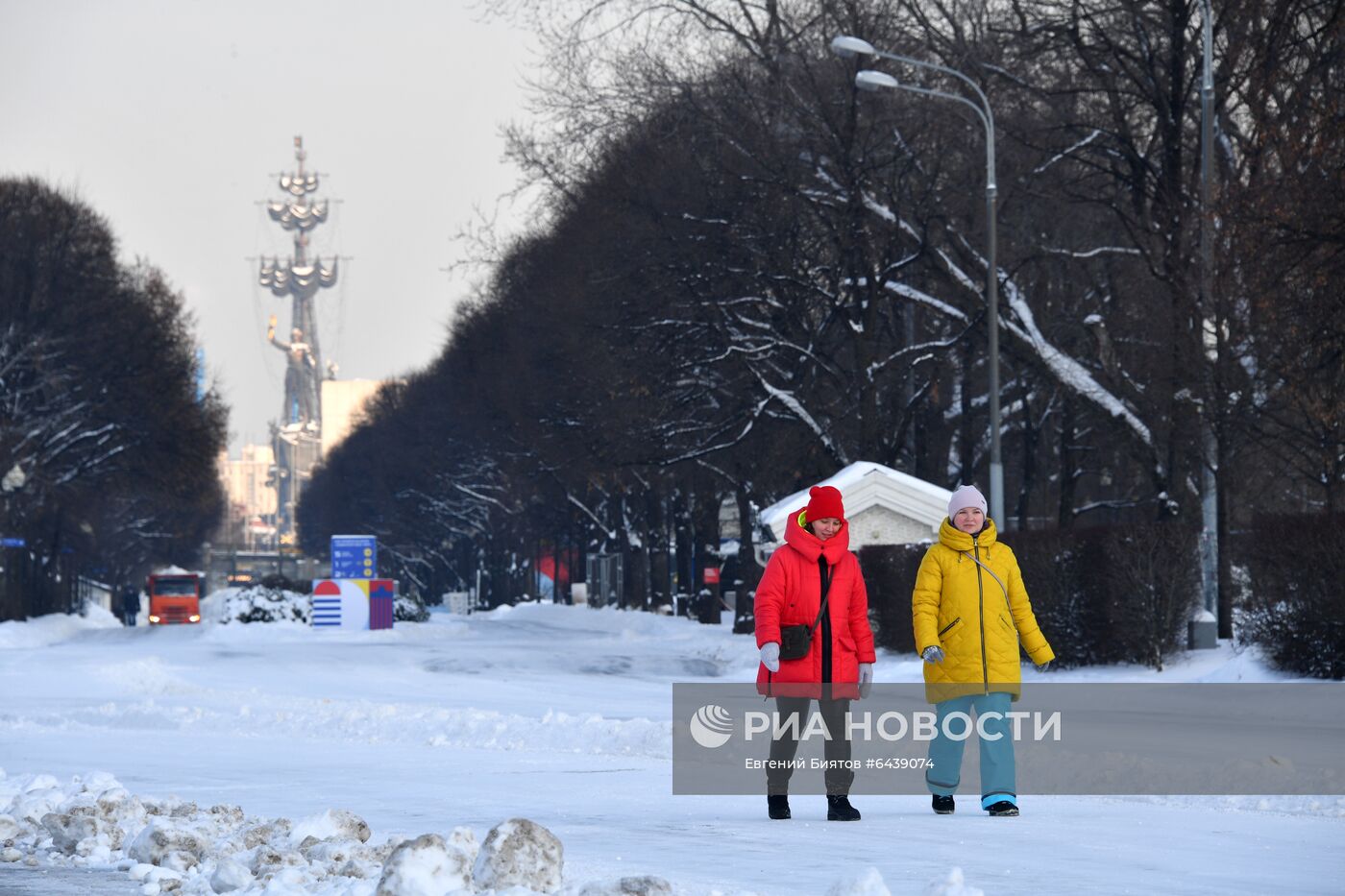 Зима в Москве