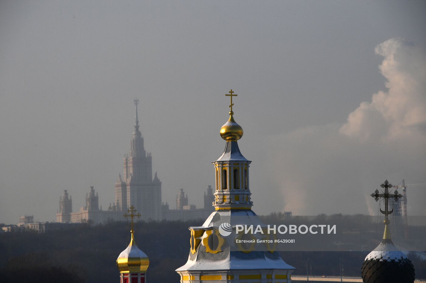 Зима в Москве