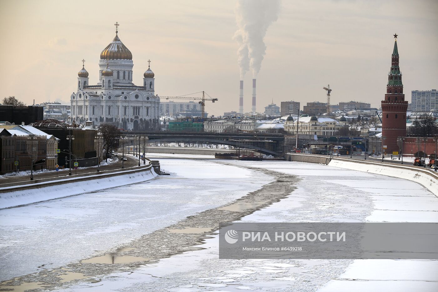 Зима в Москве