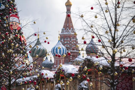 Зима в Москве