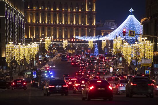 Зима в Москве