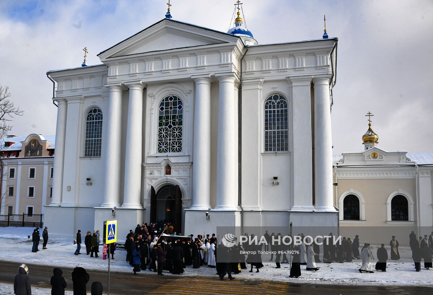 Прощание с митрополитом Филаретом в Белоруссии