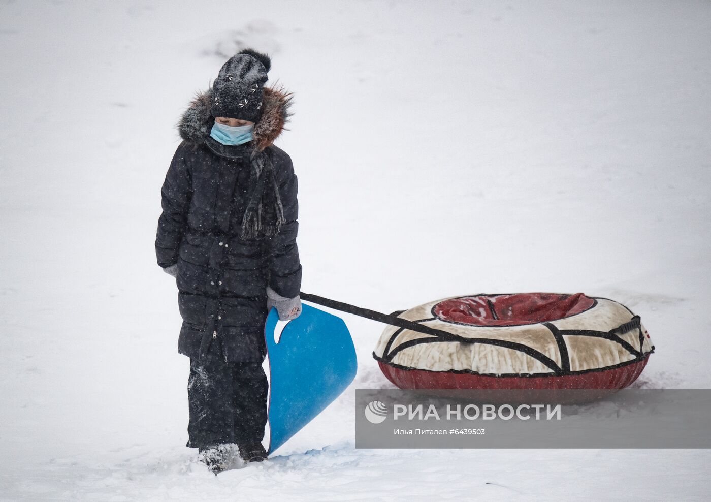 Отдых горожан в парке "Ходынское поле"