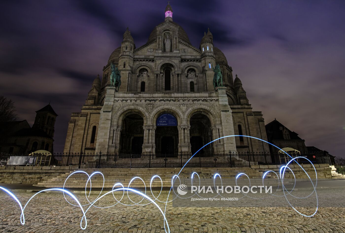 Огни карантинного Парижа