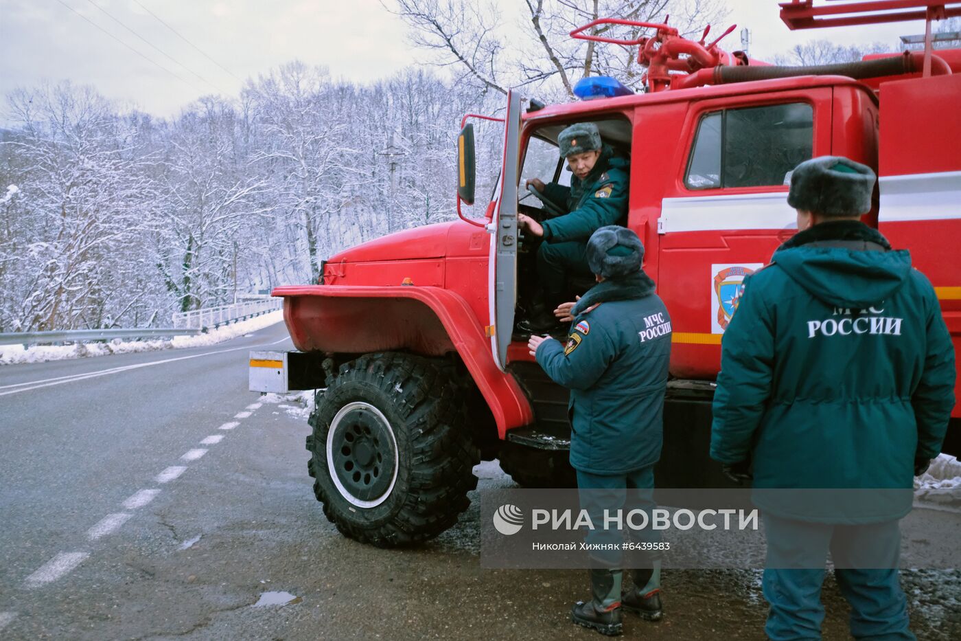Работа мобильного пункта обогрева в Краснодарском крае