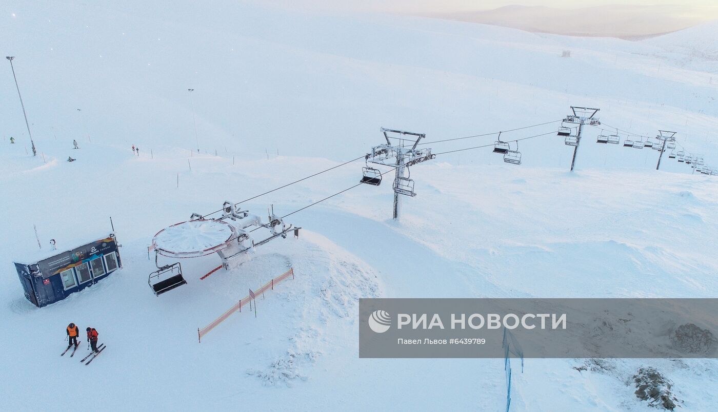 Горнолыжный курорт "Большой Вудъявр"