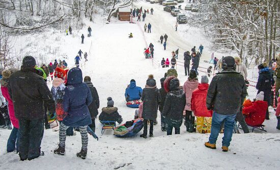 Снег в Крыму