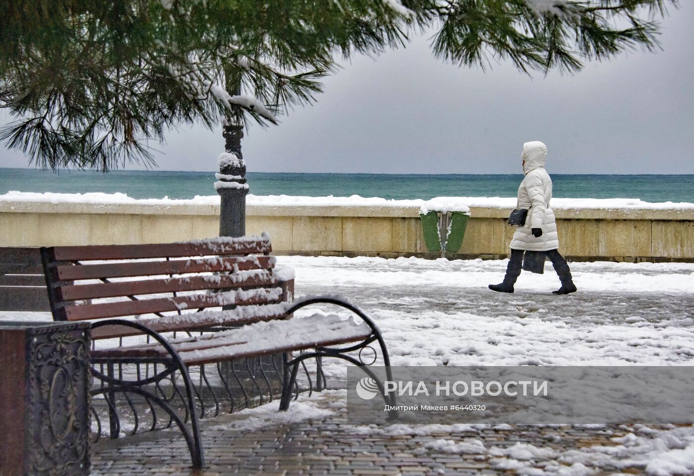 Снег в Крыму