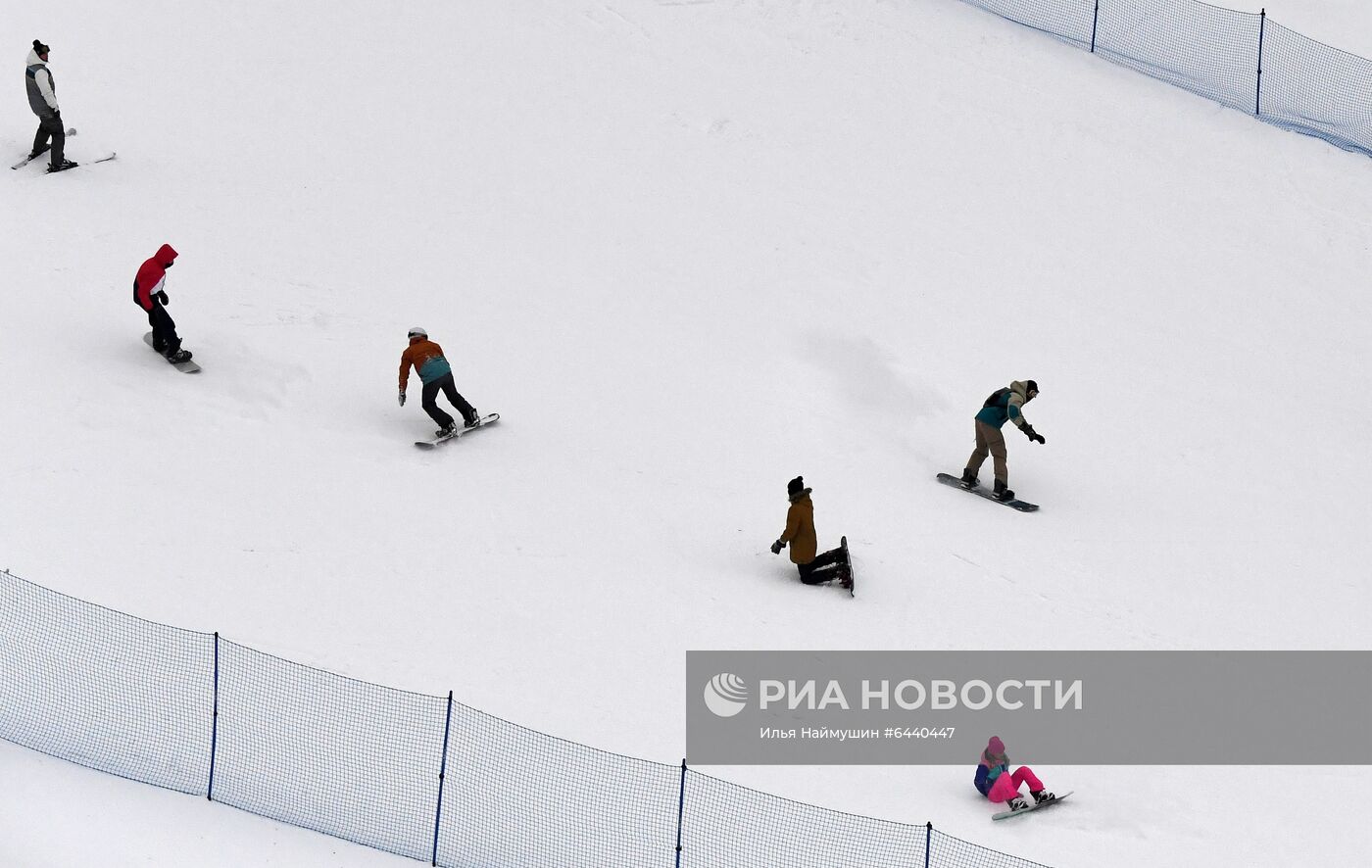 Фанпарк и горнолыжный комплекс "Бобровый лог" в Красноярске