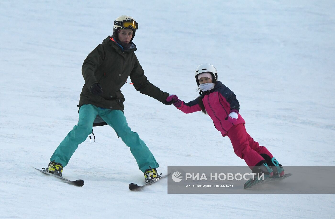 Фанпарк и горнолыжный комплекс "Бобровый лог" в Красноярске