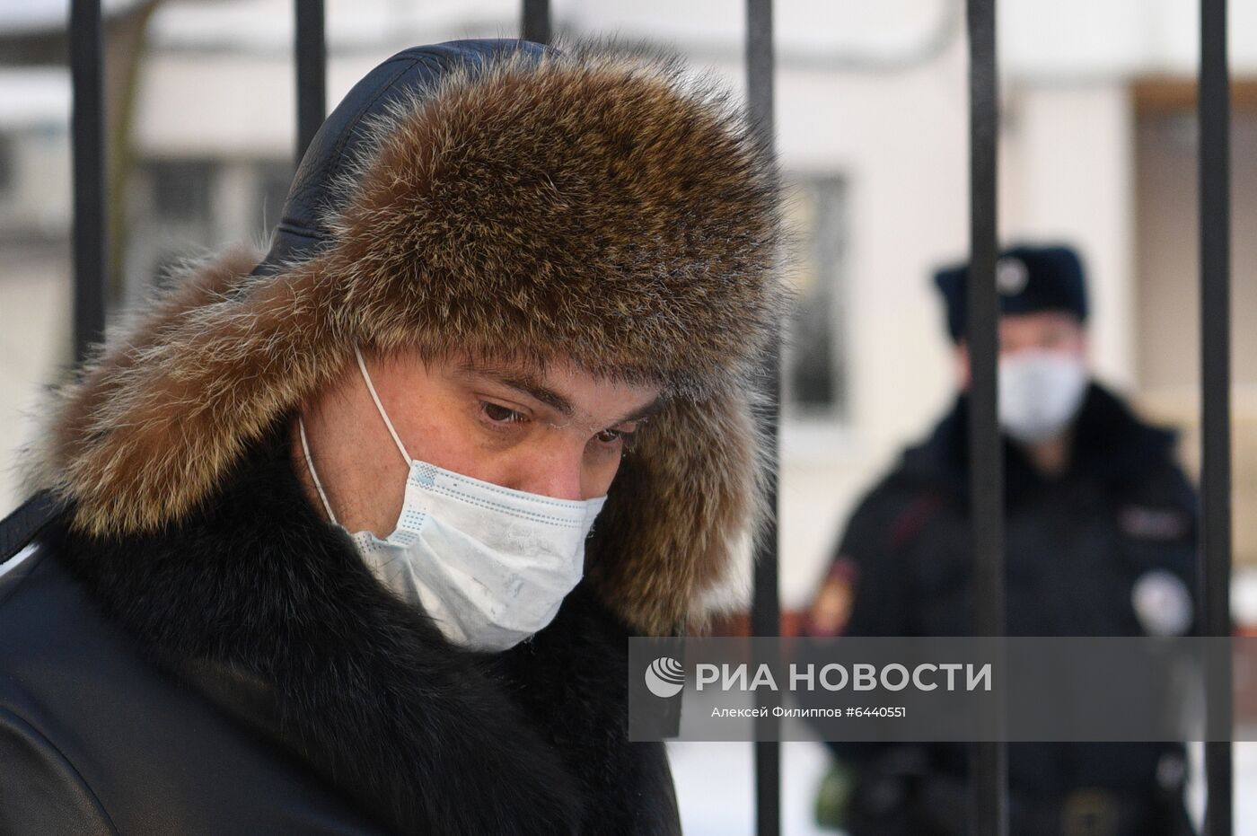 Отдел полиции, где находится задержанный А. Навальный