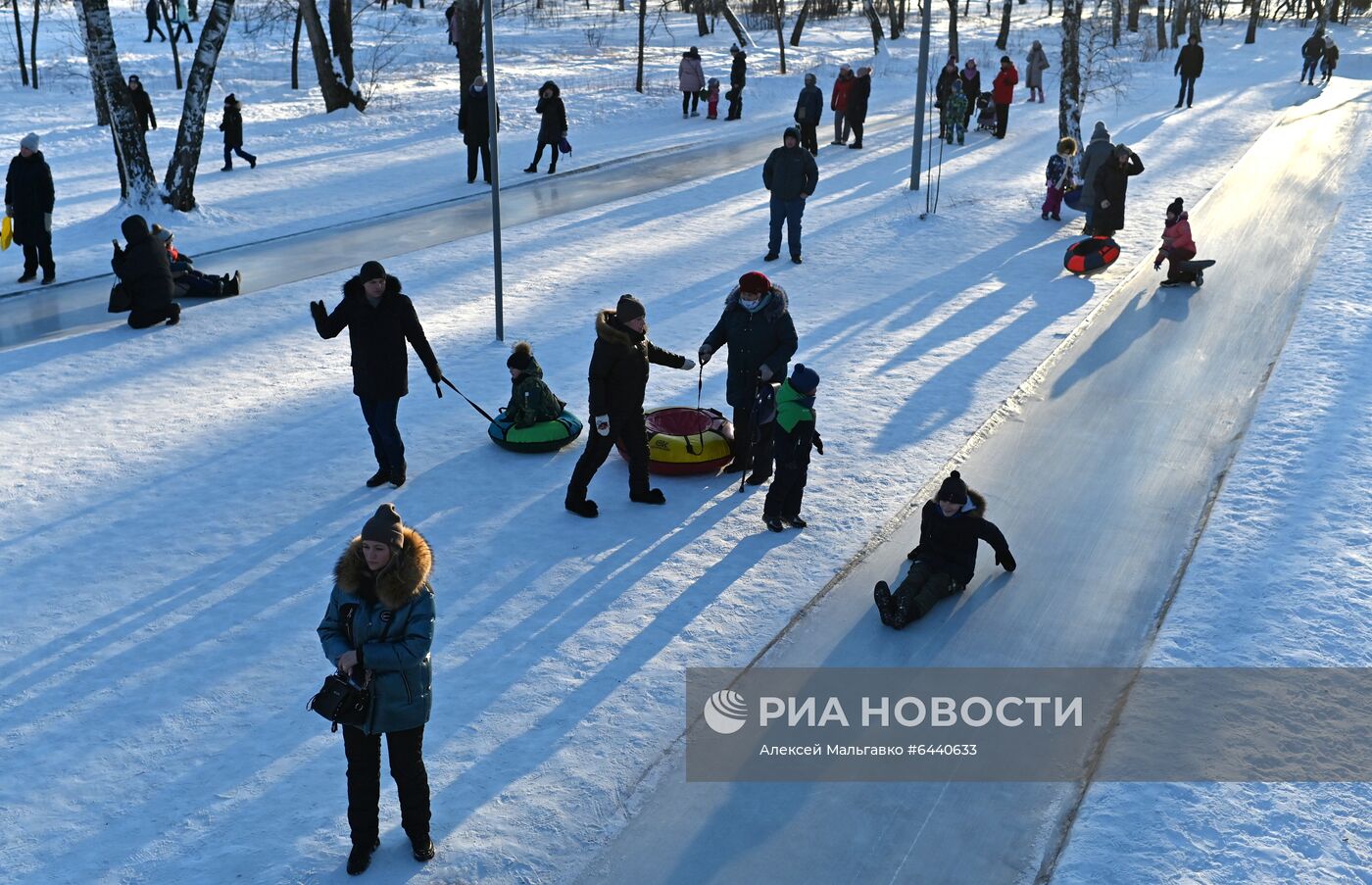 Зима в Омске