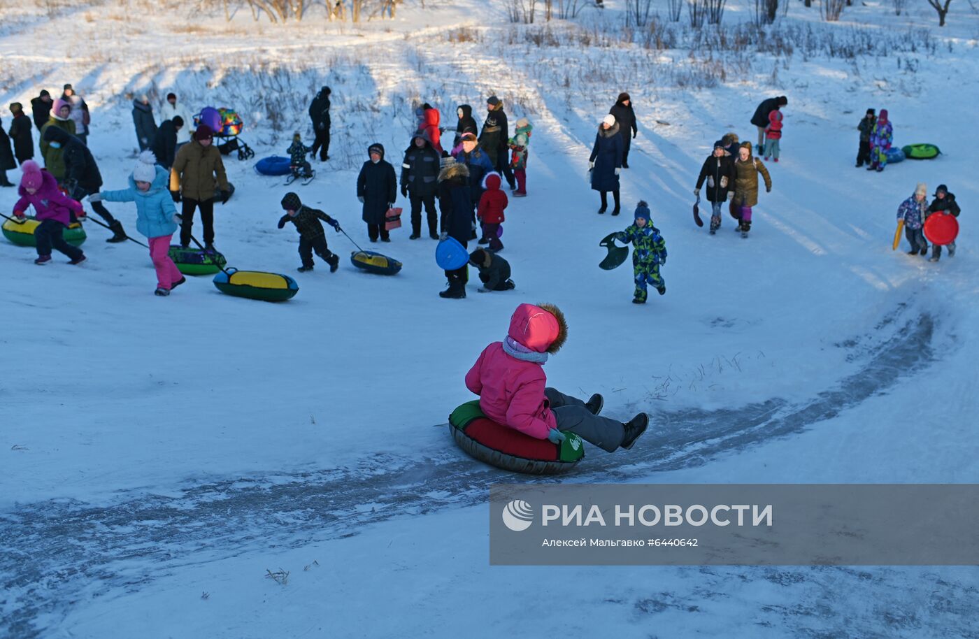 Зима в Омске