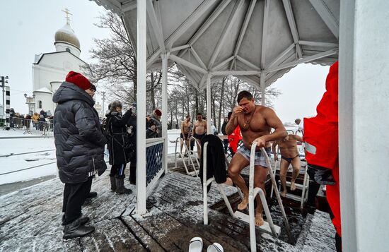 Празднование Крещения 