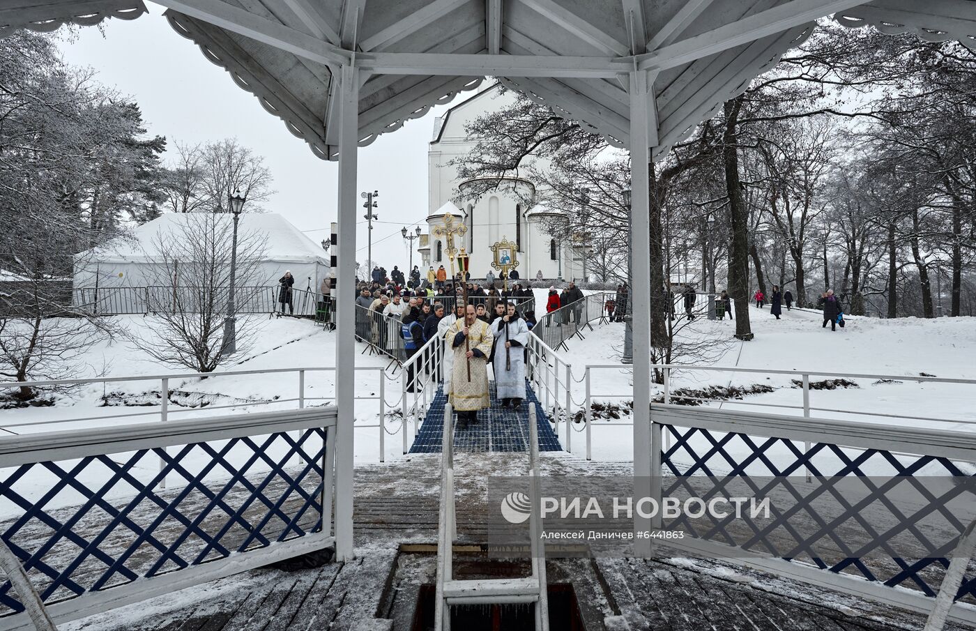 Празднование Крещения 