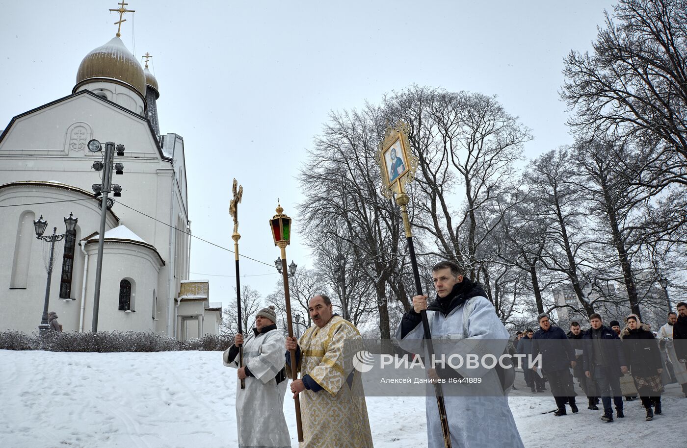 Празднование Крещения 