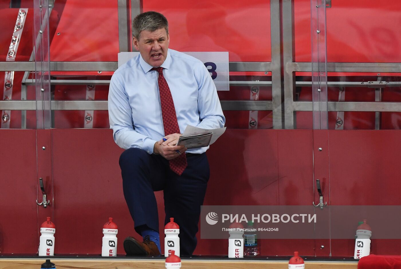 Хоккей. КХЛ. Матч "Автомобилист" — СКА