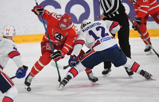 Хоккей. КХЛ. Матч "Автомобилист" — СКА