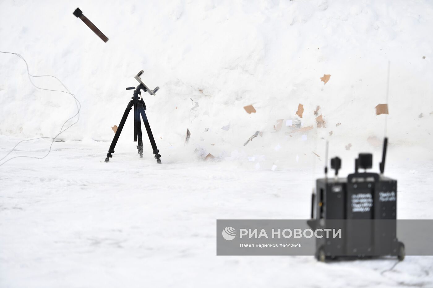 Демонстрация образцов оружия и техники подразделений инженерных войск Росгвардии
